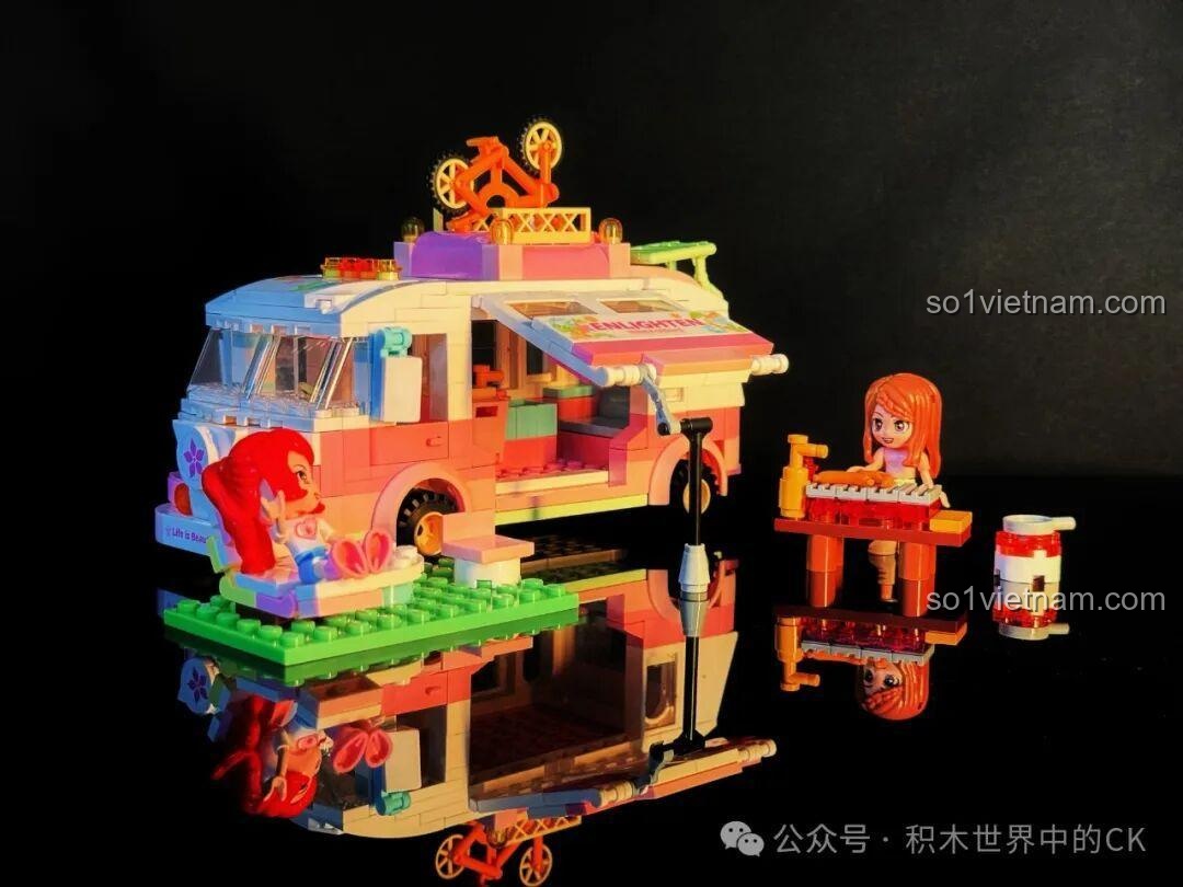 Chiếc Xe Cắm Trại Keeppley 33019 hoàn thiện