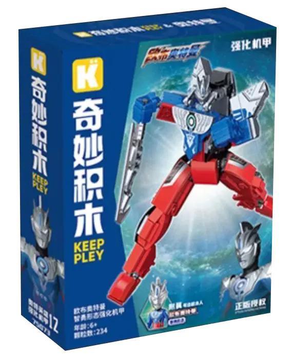 Hộp sản phẩm Keeppley 75073 Mô hình Ultraman Orb Origin Form Enhanced Armor