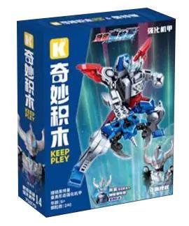Hộp bộ lắp ghép Cơ Giáp Ultraman Geed Keeppley 75075, đồ chơi lắp ráp Robot Ultraman Geed cho bé trai 6 tuổi, giá tốt