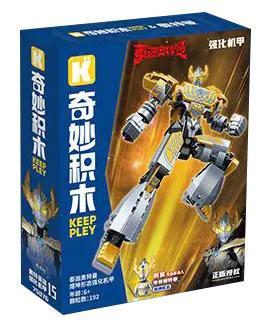 Hộp bộ lắp ghép Ultraman Taiga Keeppley 75076, đồ chơi lắp ráp cho bé trai 6 tuổi giá tốt.