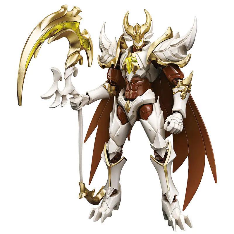 Mô hình Bạch Khởi - Tử Thần Trắng Keeppley 78014, mô hình mecha chiến binh ấn tượng, chi tiết sắc nét, vũ khí vàng óng ánh, đồ chơi lắp ráp cho bé trai 14 tuổi