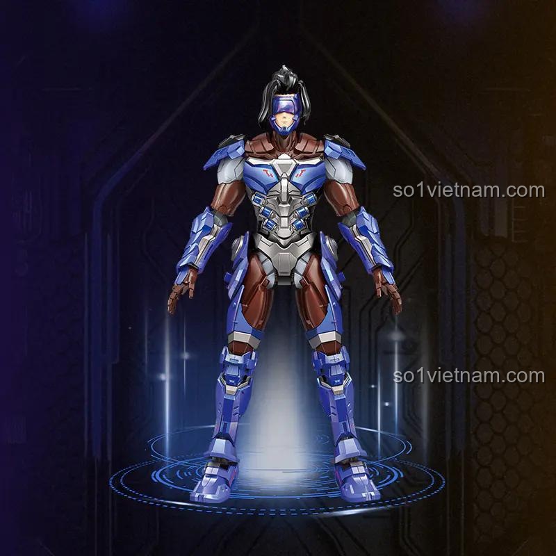 Mô hình Mecha Miyamoto Musashi Keeppley 78033, đồ chơi mô hình Robot Miyamoto Musashi Kỷ Nguyên Tương Lai, phù hợp bé trai 8 tuổi