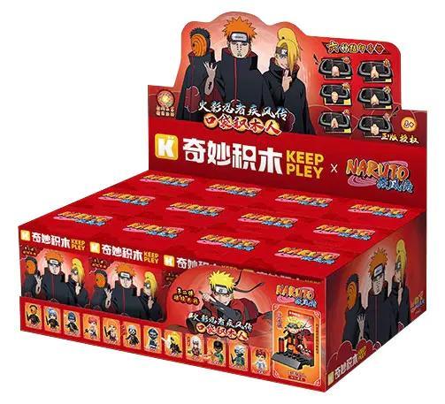 Hộp trưng bày bộ đồ chơi Nhân vật Naruto Shippuden Keeppley 79002, phù hợp cho bé trai 6 tuổi, giá tốt.