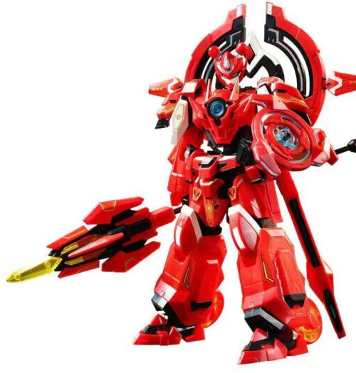 Robot Hỏa Liên Cơ Thần Keeppley 81008, bộ lắp ghép, đồ chơi mô hình, 223 chi tiết, màu đỏ, cho bé 6 tuổi