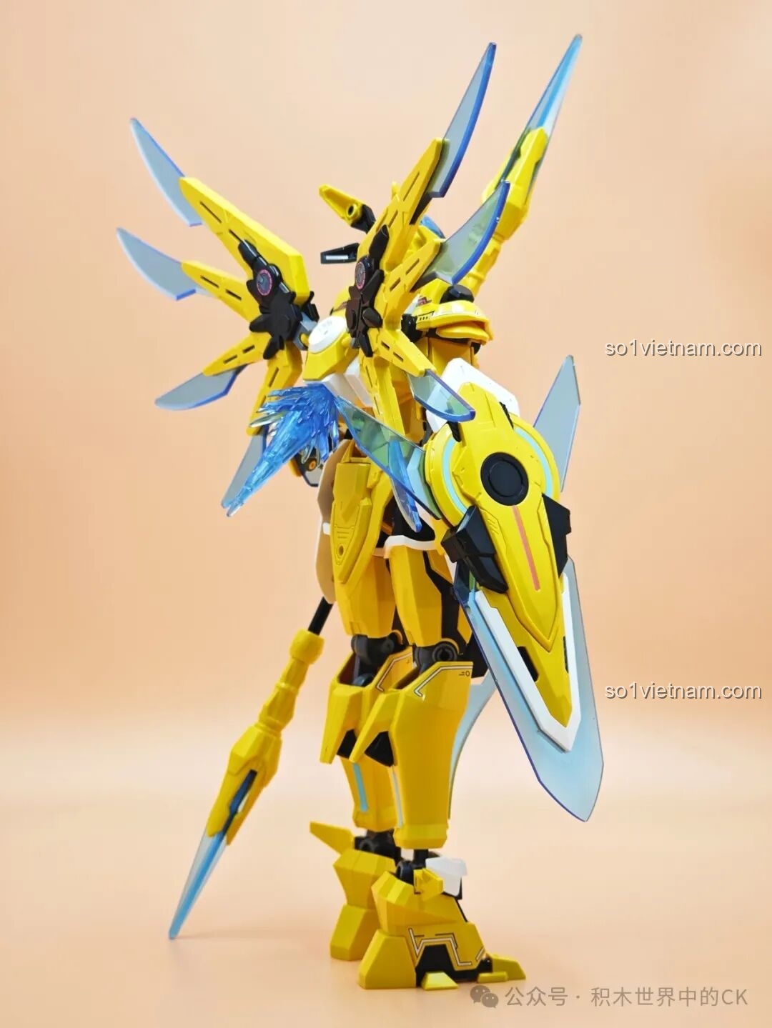 Cánh phụ của Keeppley 81010 Robot Lôi Điểu Cơ Thần.