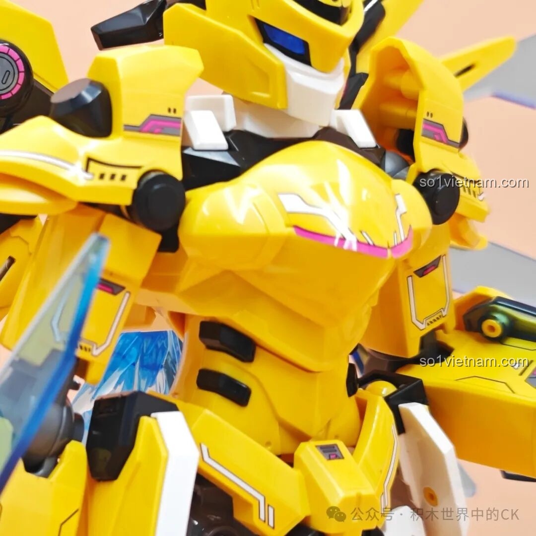 Phần tay của Keeppley 81010 Robot Lôi Điểu Cơ Thần.