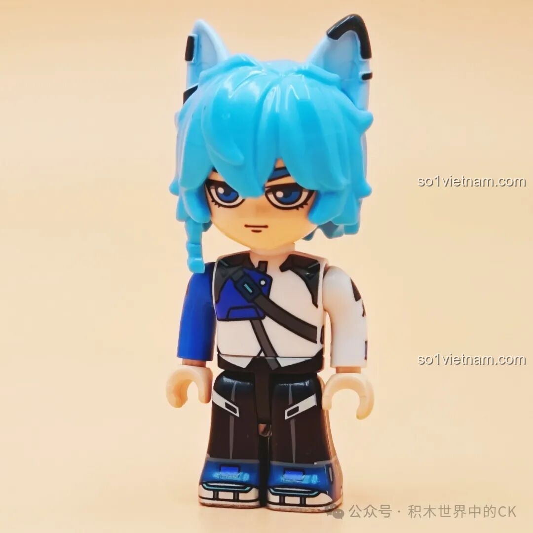 Cận cảnh chi tiết cánh của bộ Keeppley 81017 