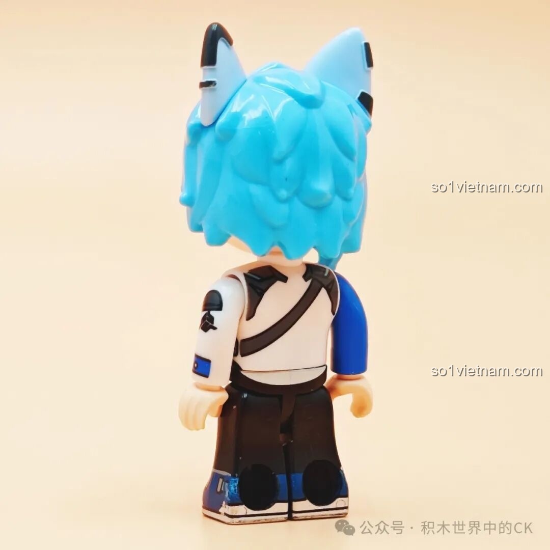 Cận cảnh chi tiết trang trí của bộ Keeppley 81017 