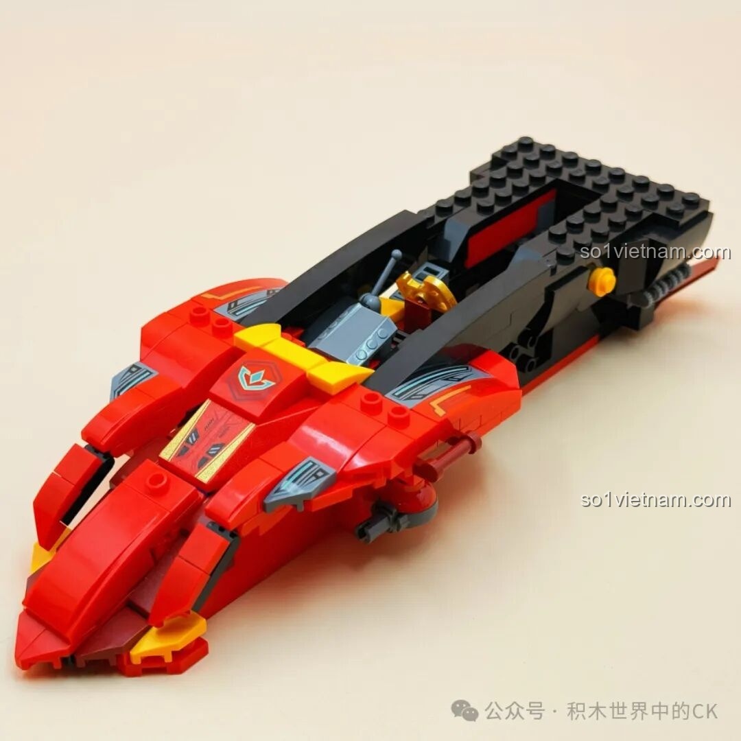 Gắn các bộ phận phụ trợ và cánh cho bộ Keeppley 81017 