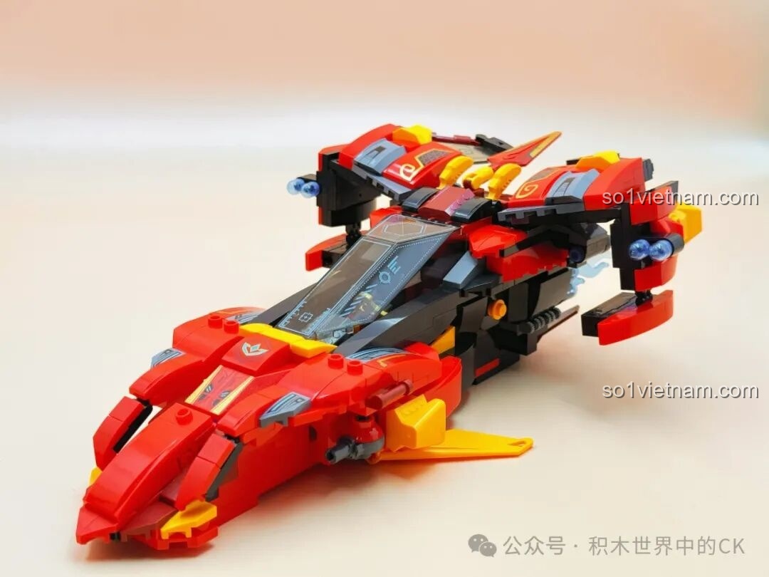 Gắn các chi tiết cuối cùng cho bộ Keeppley 81017 