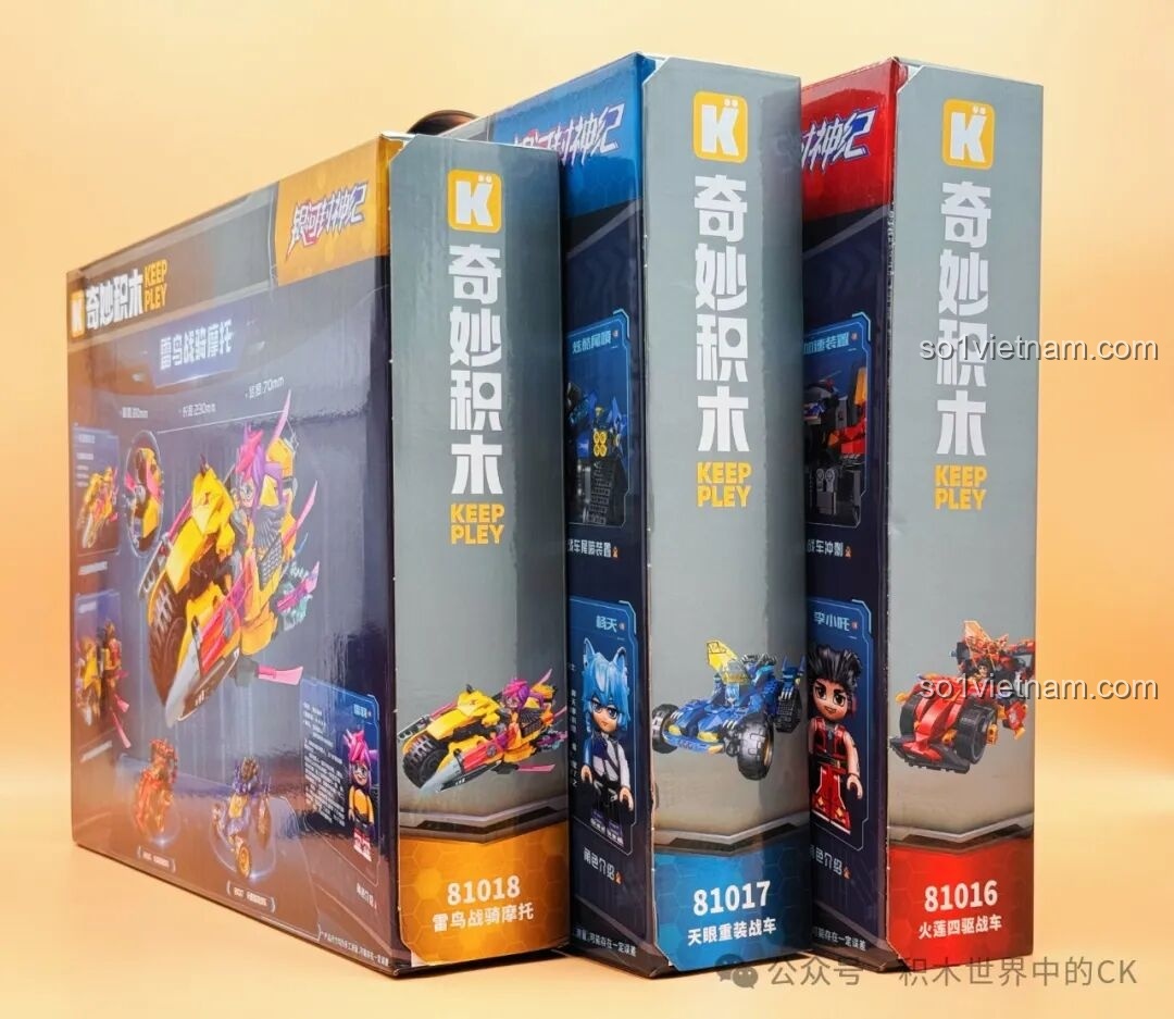 Hộp sản phẩm Keeppley 81017 