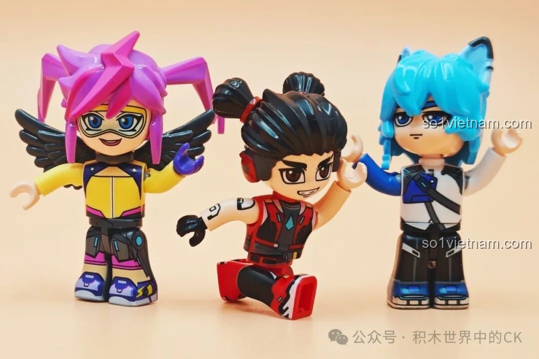 Nhân vật đi kèm bộ Keeppley 81017 