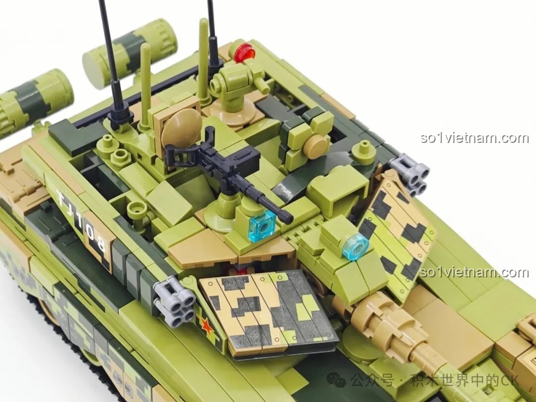 Chi tiết bánh xích Xe tăng 99A Keeppley