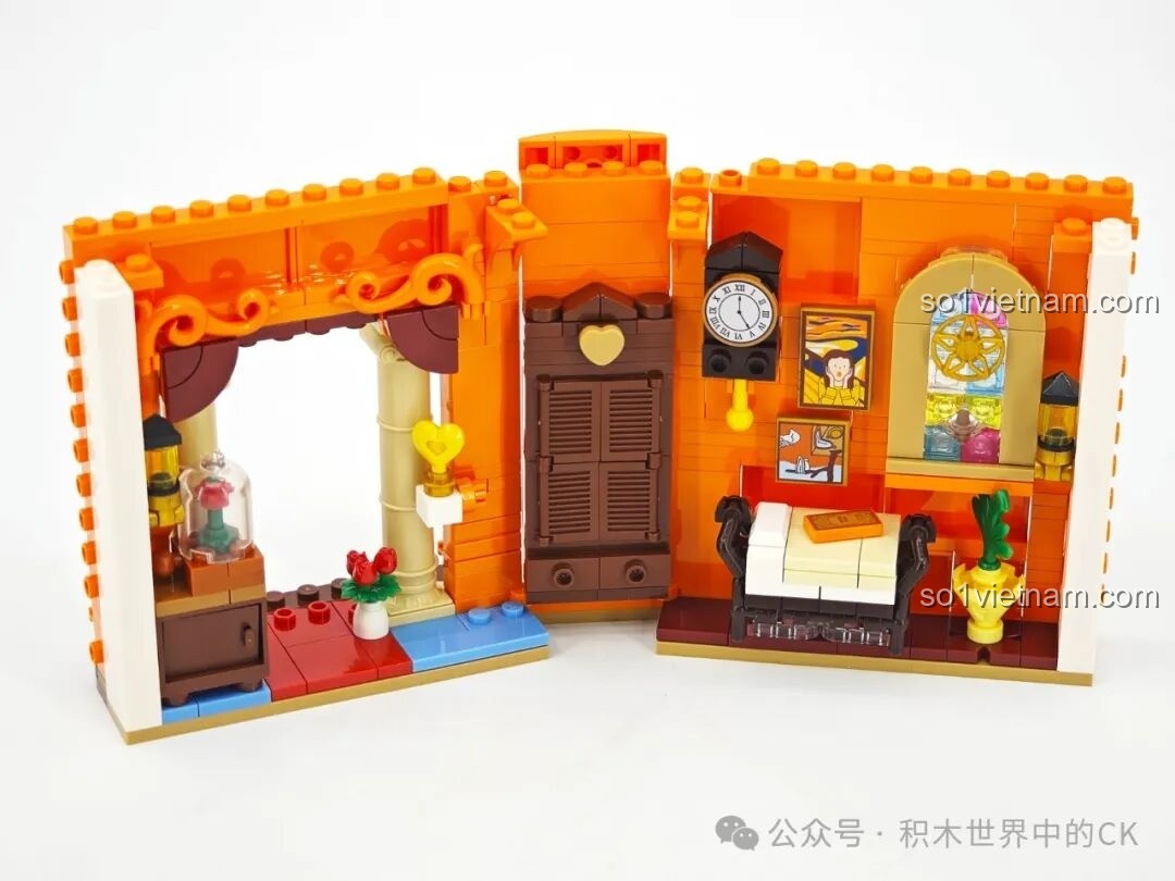 Chi tiết cây thông Noel trong mô hình Chuyện Giáng Sinh Châu Đốc Keeppley