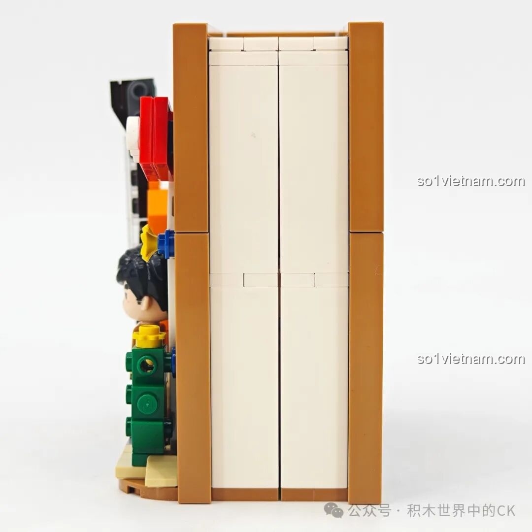 Chi tiết ly sữa trong mô hình Chuyện Miền Tây Châu Đốc Keeppley