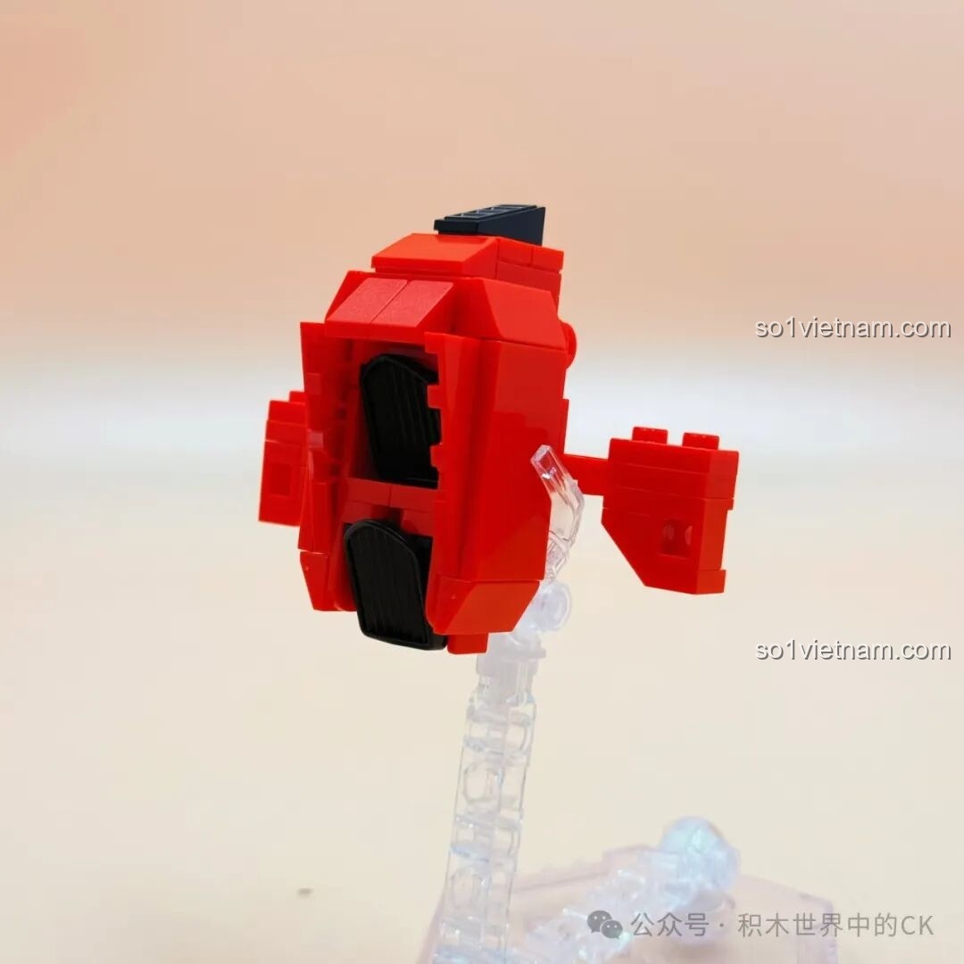 Quá trình lắp ráp Keeppley Hắc Long Cơ Thần - phần chân