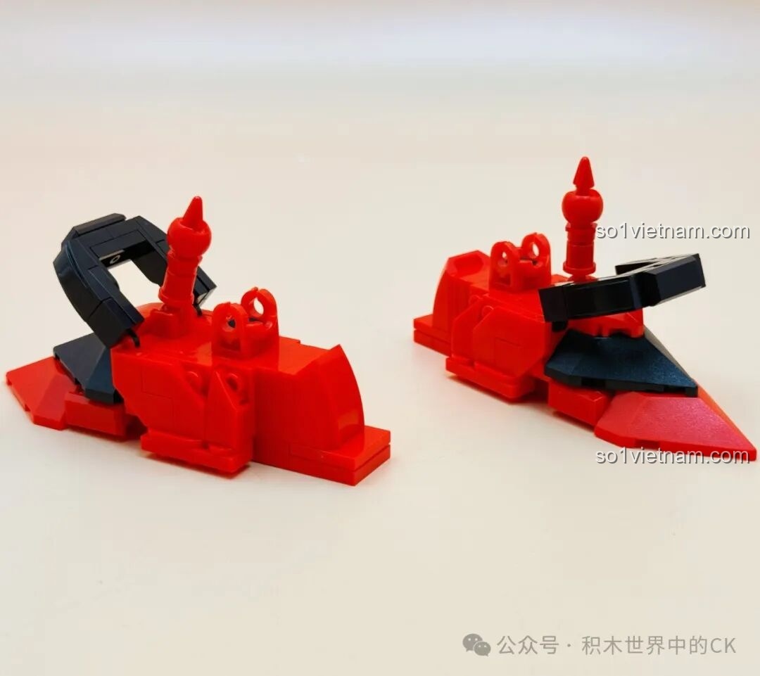 Quá trình lắp ráp Keeppley Hắc Long Cơ Thần - vũ khí