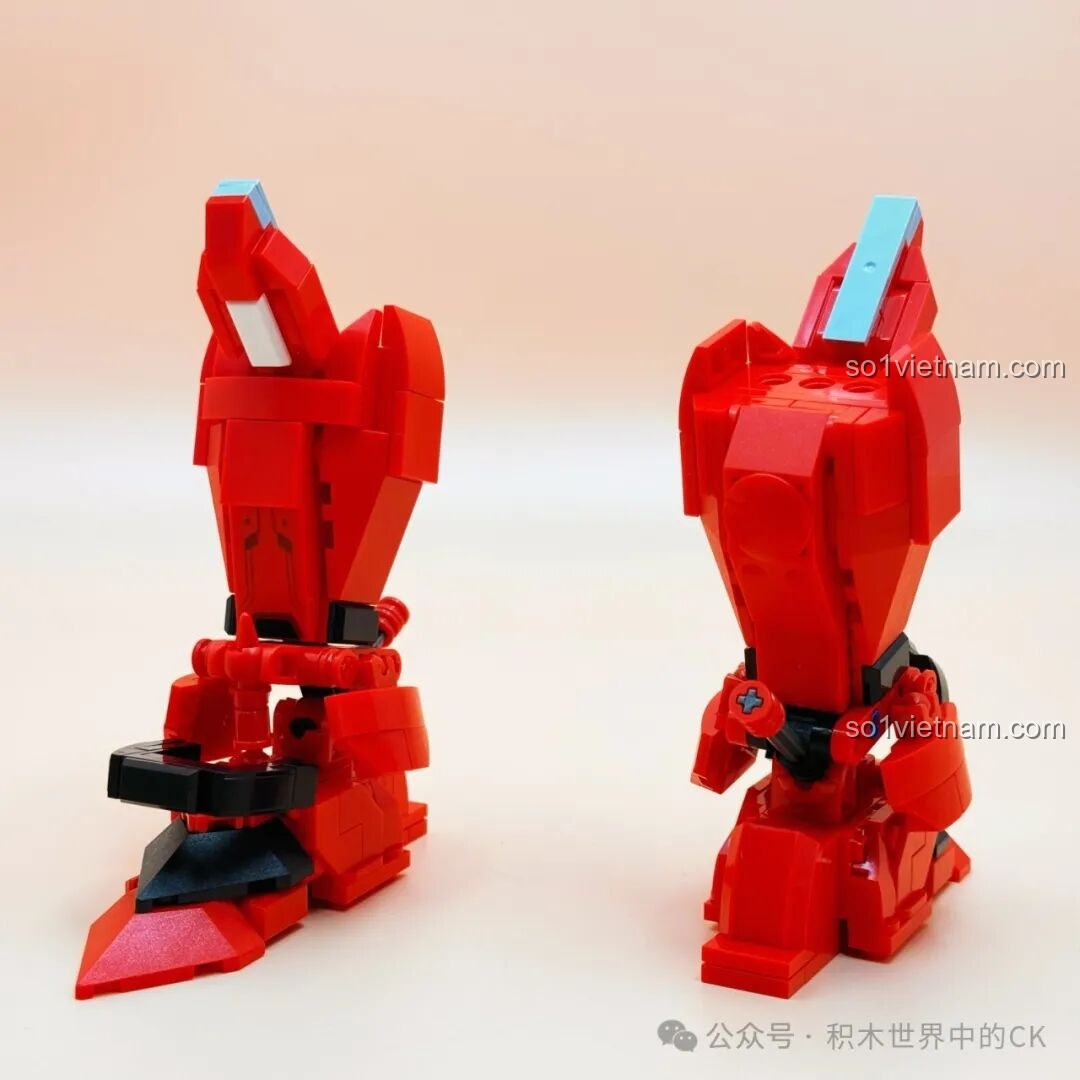 Quá trình lắp ráp Keeppley Hắc Long Cơ Thần - phụ kiện