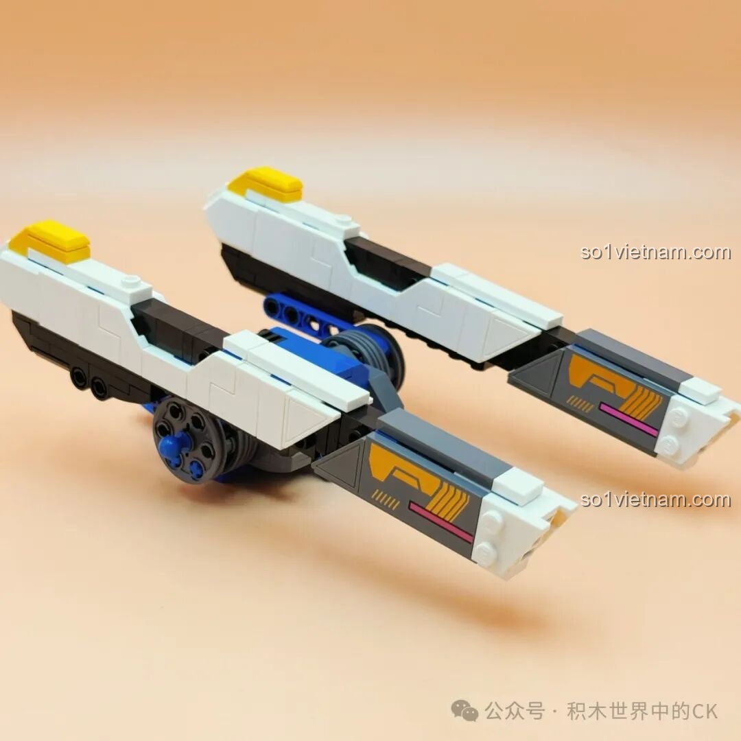 Chi tiết song kiếm Hắc Long của Keeppley Hắc Long Cơ Thần