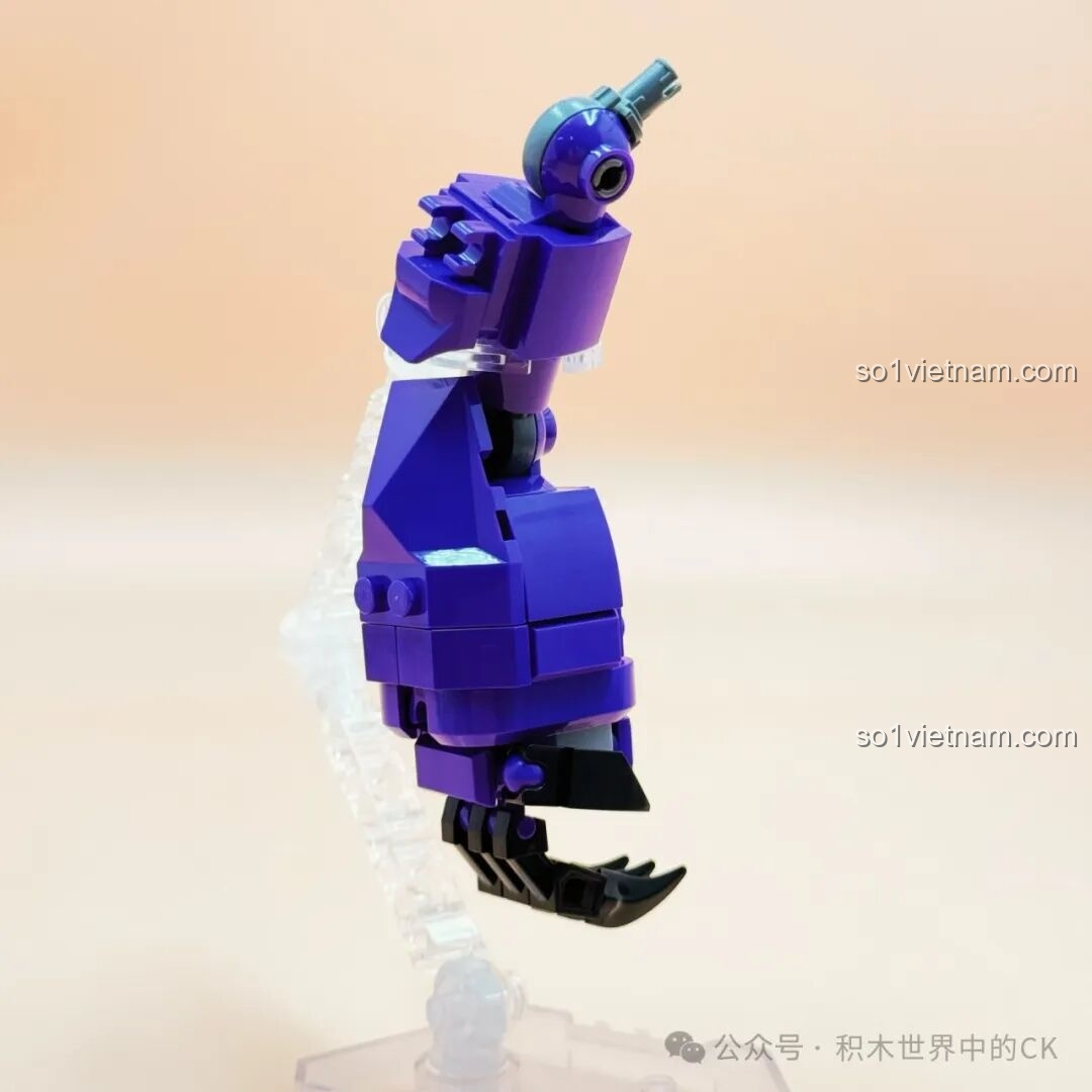 Chi tiết vũ khí của Keeppley Hỏa Liên Cơ Thần