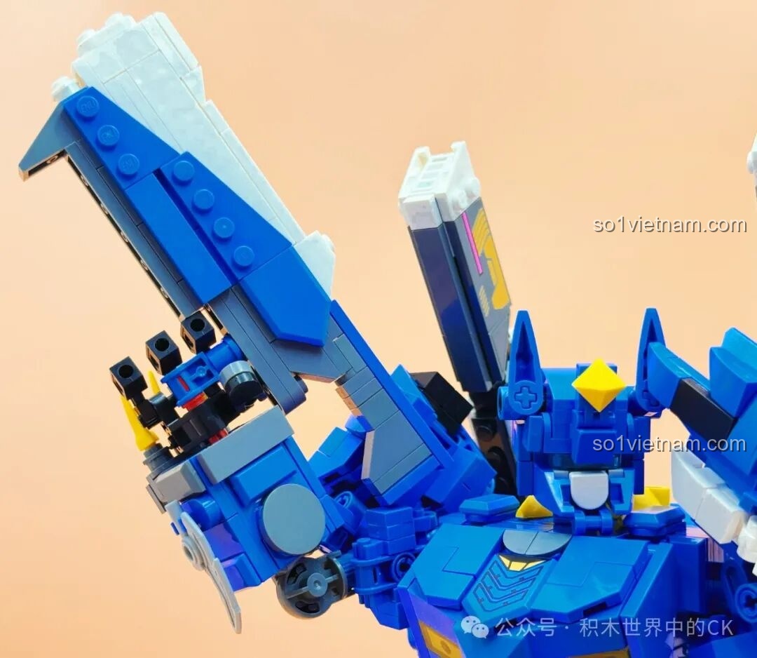 Chi tiết phần vai của Keeppley Hỏa Liên Cơ Thần