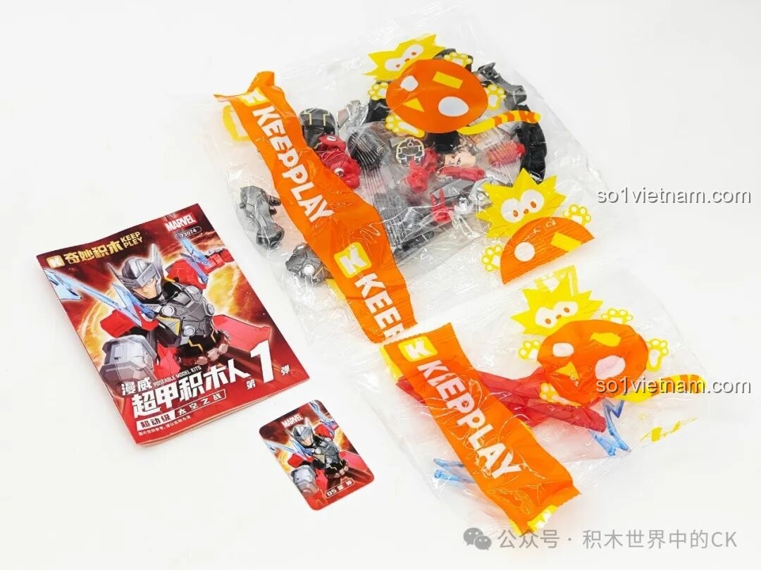 Chi tiết mô hình Iron Man của Keeppley