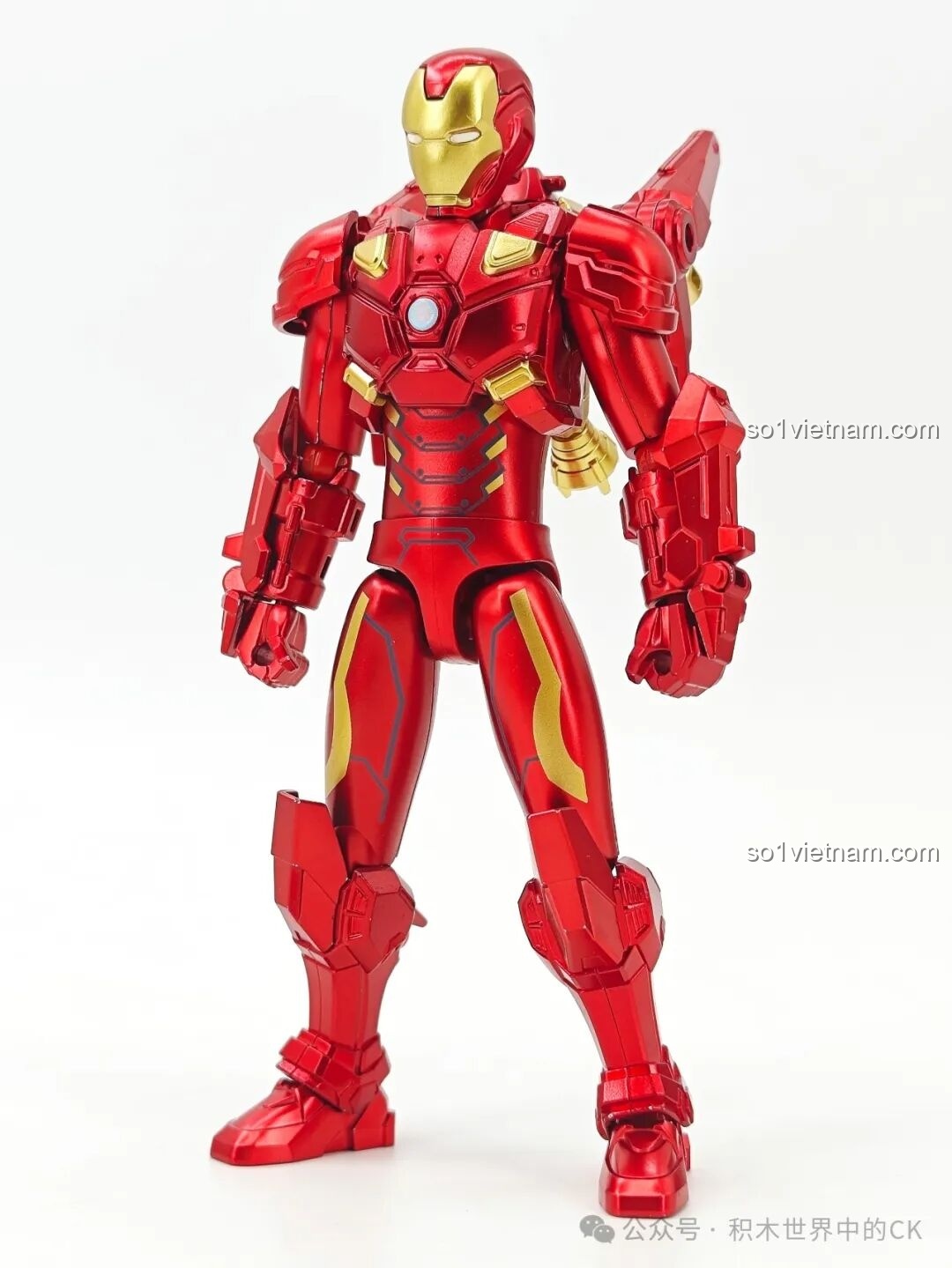 Thẻ bài Iron Man của Keeppley