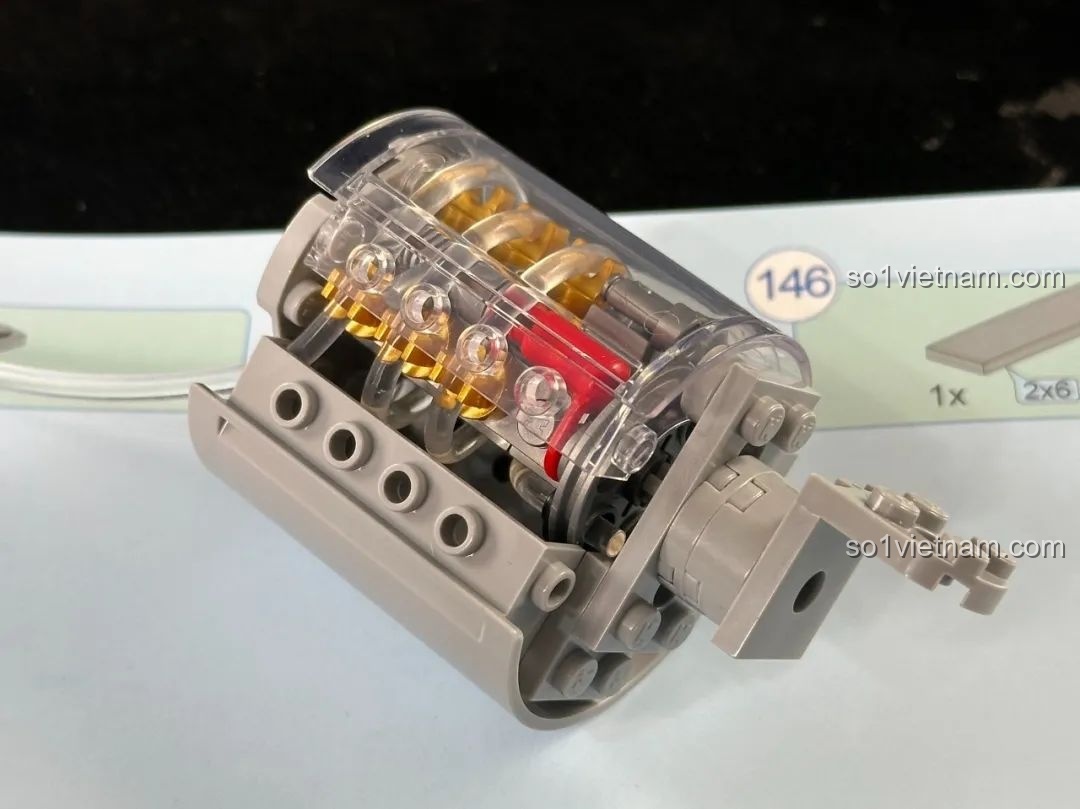 Chi tiết nội thất buồng lái Keeppley J-15