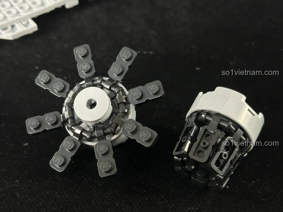 Chi tiết miệng xả động cơ Keeppley J-15