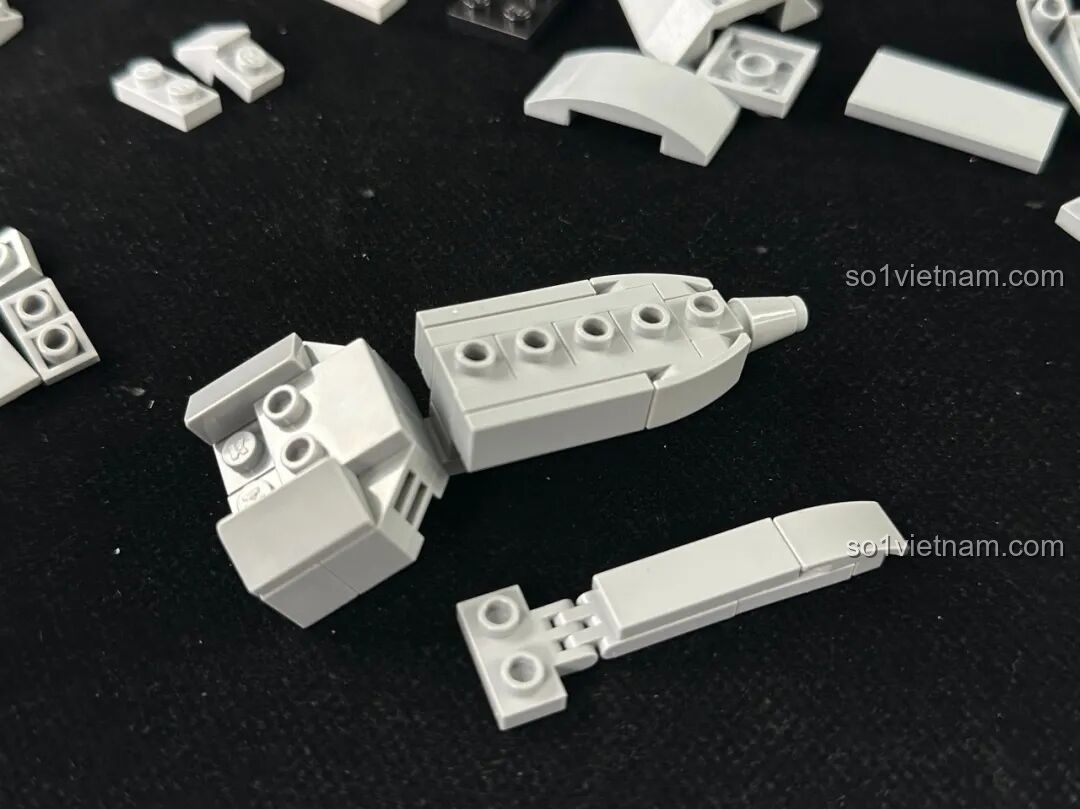 Mô hình Keeppley J-15 nhìn từ trên xuống