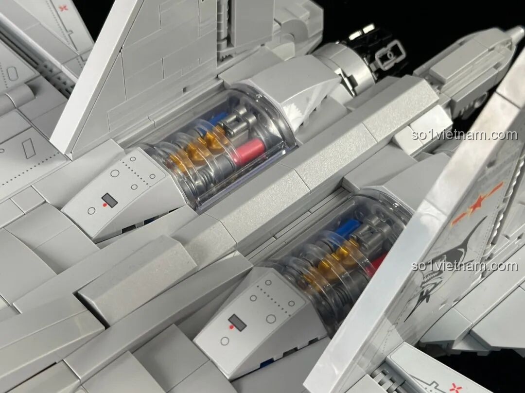 Cơ chế gấp cánh của Keeppley J-15