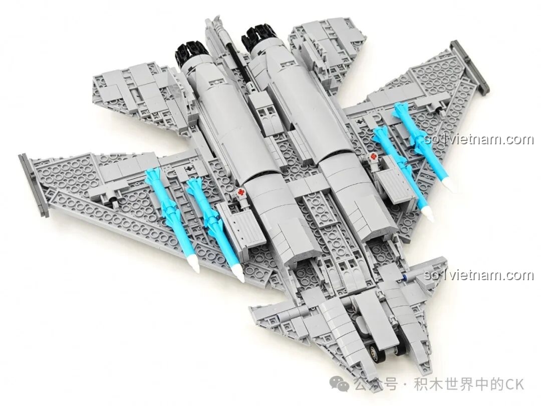 Quá trình lắp ráp bộ máy bay chiến đấu J-15 Keeppley