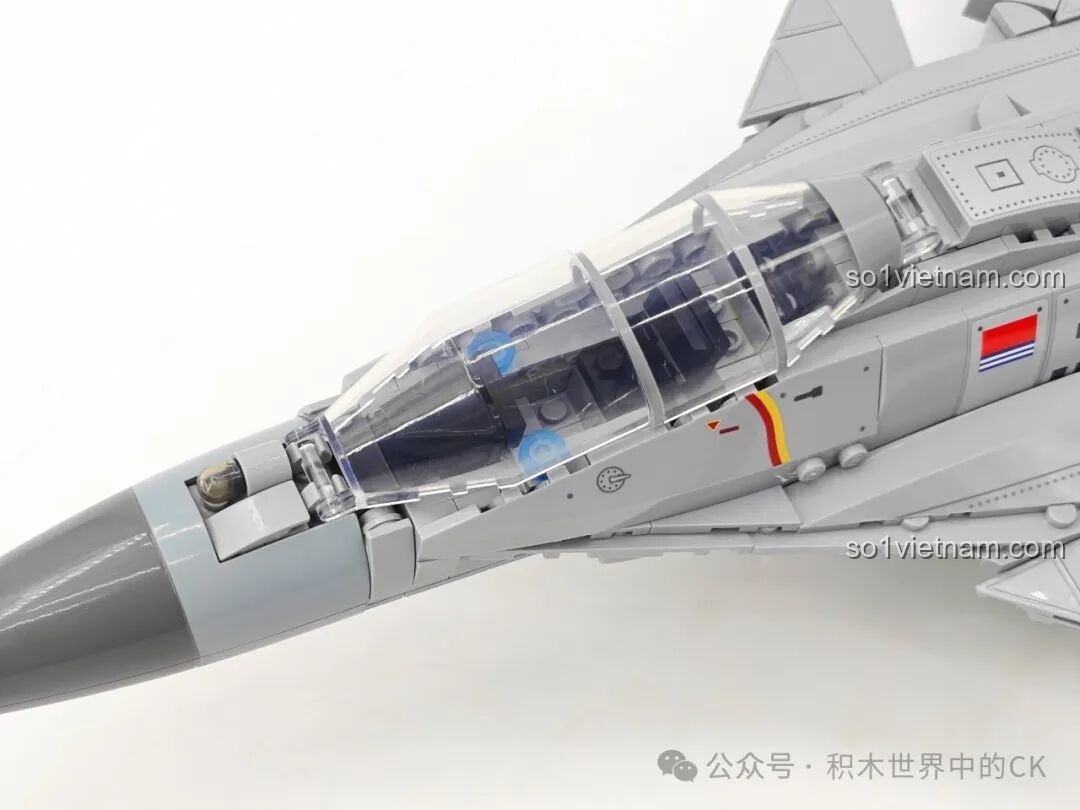 Thành phẩm bộ lắp ráp máy bay chiến đấu J-15 Keeppley