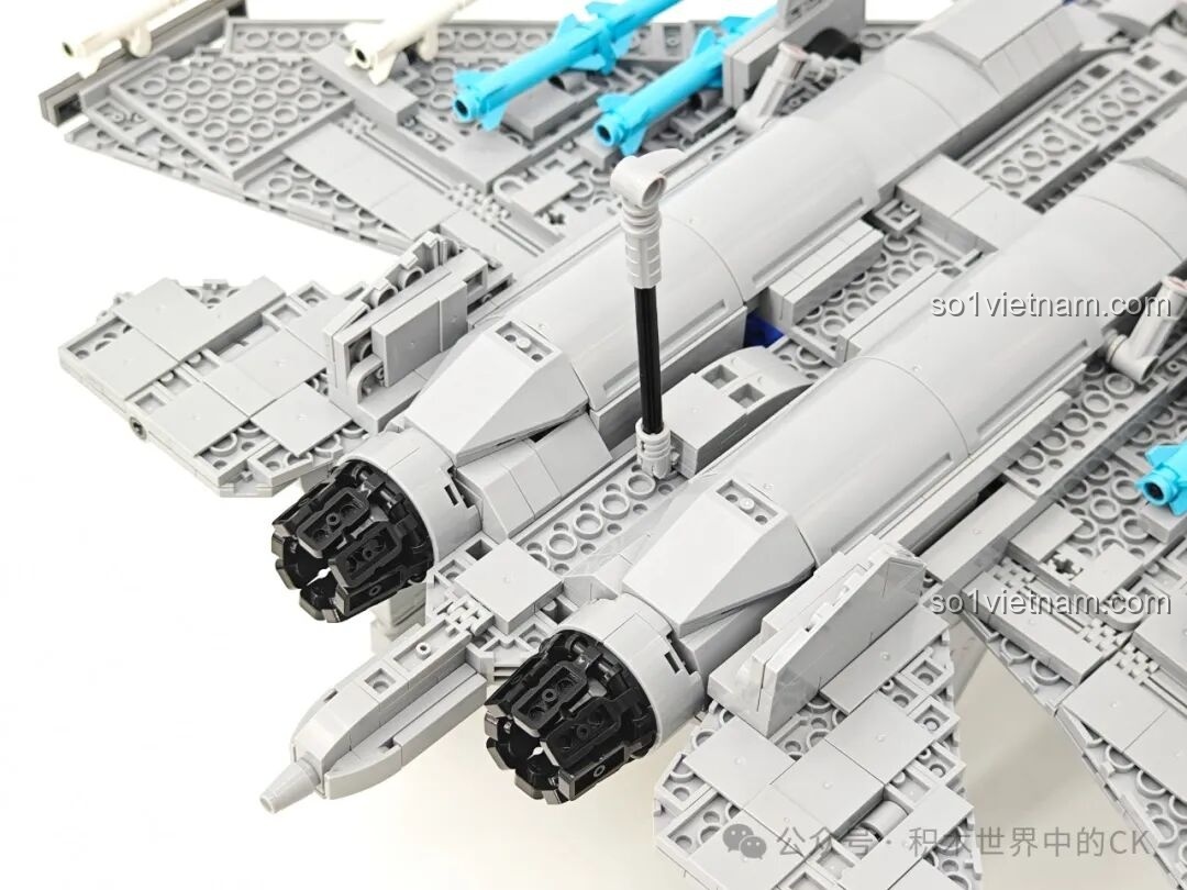 Tổng thể bộ lắp ráp máy bay chiến đấu J-15 Keeppley