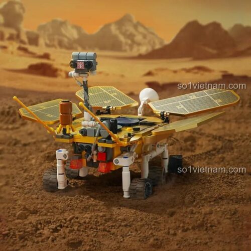 Mô hình Keeppley K10231 Xe Chở Đất Sao Hỏa Chúc Dung, bộ lắp ghép mô hình xe tự hành khám phá sao Hỏa cho bé 6 tuổi, giá tốt
