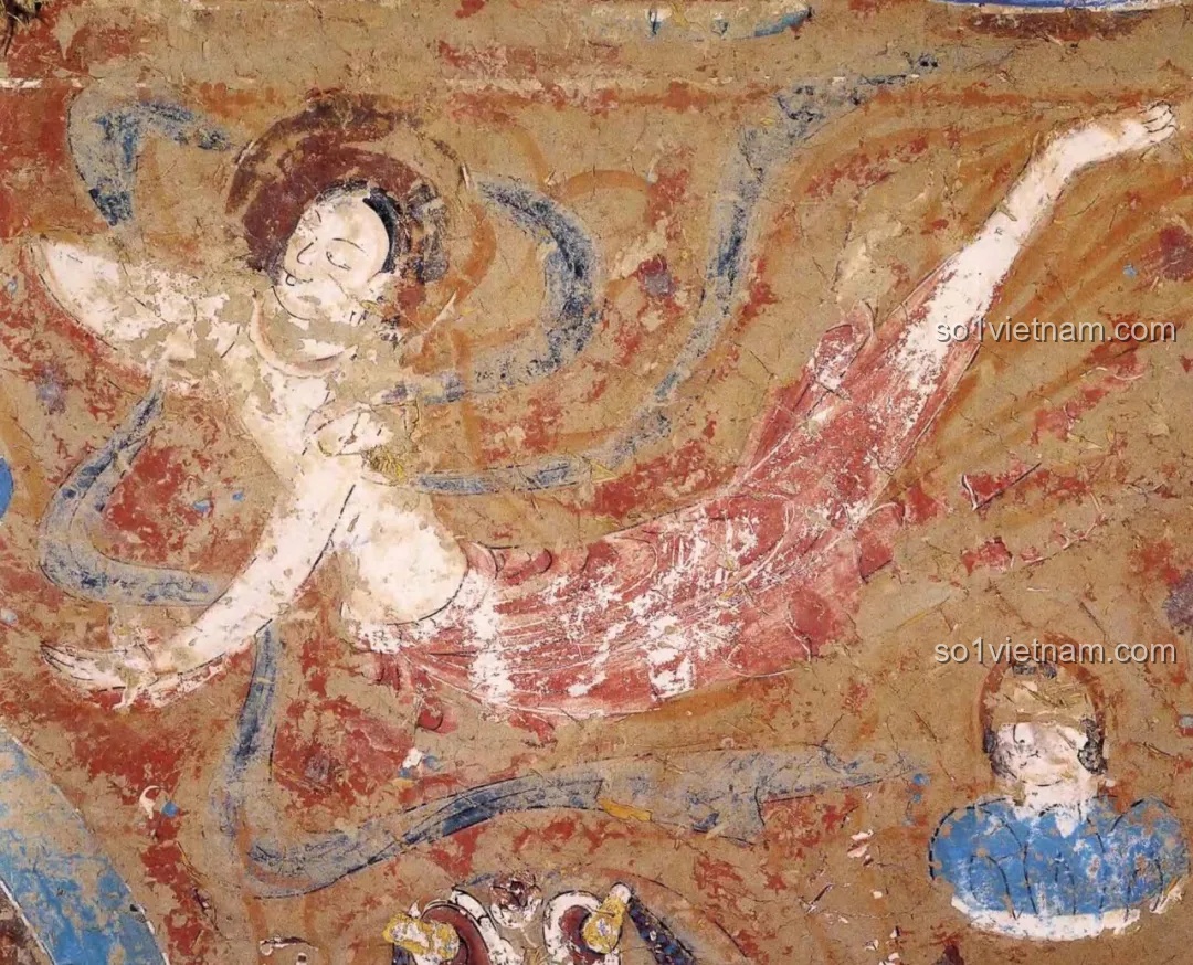 Cận cảnh các mảnh ghép in họa tiết sóng nước tinh xảo của bộ lắp ghép Keeppley K19906.