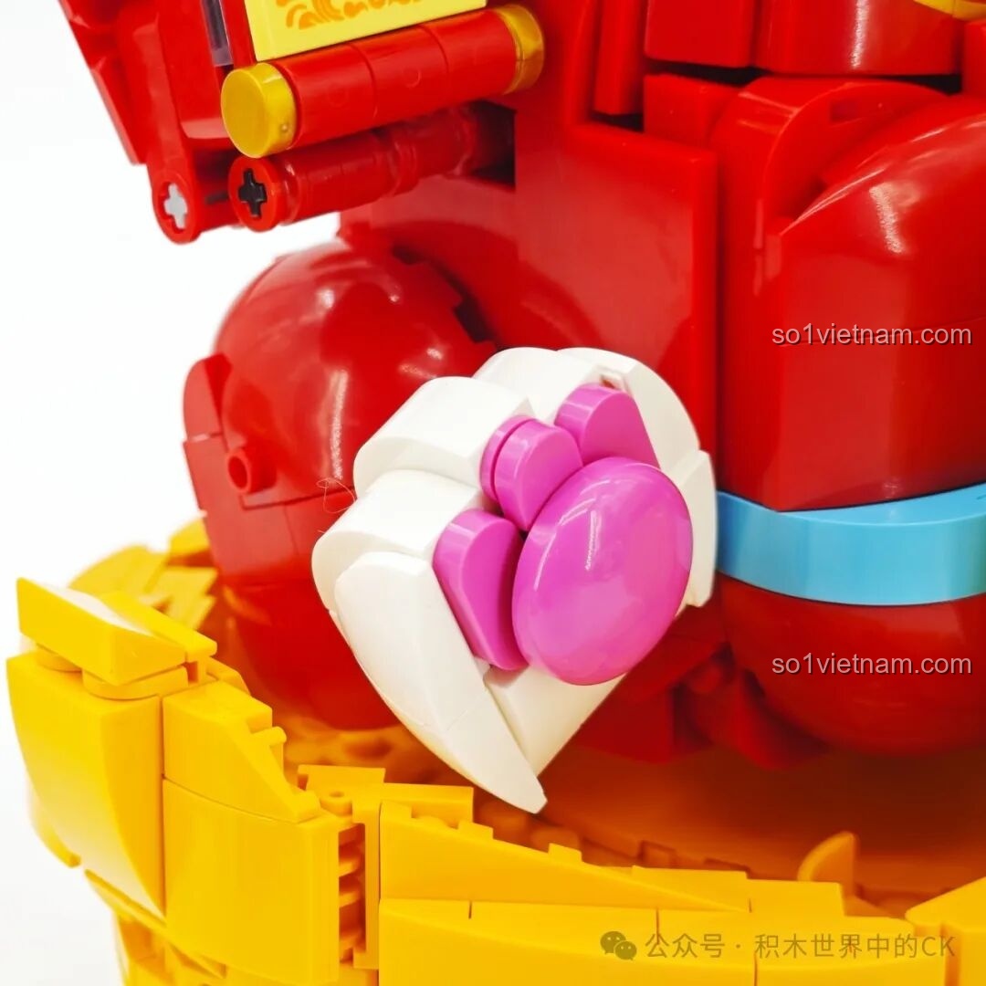 Cận cảnh phần đuôi Mèo Chiêu Tài Keeppley K19913.