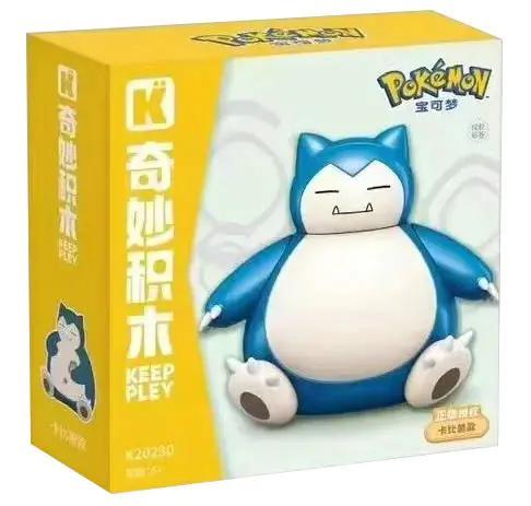 Hộp đồ chơi lắp ghép Pokemon Snorlax Keeppley K20230