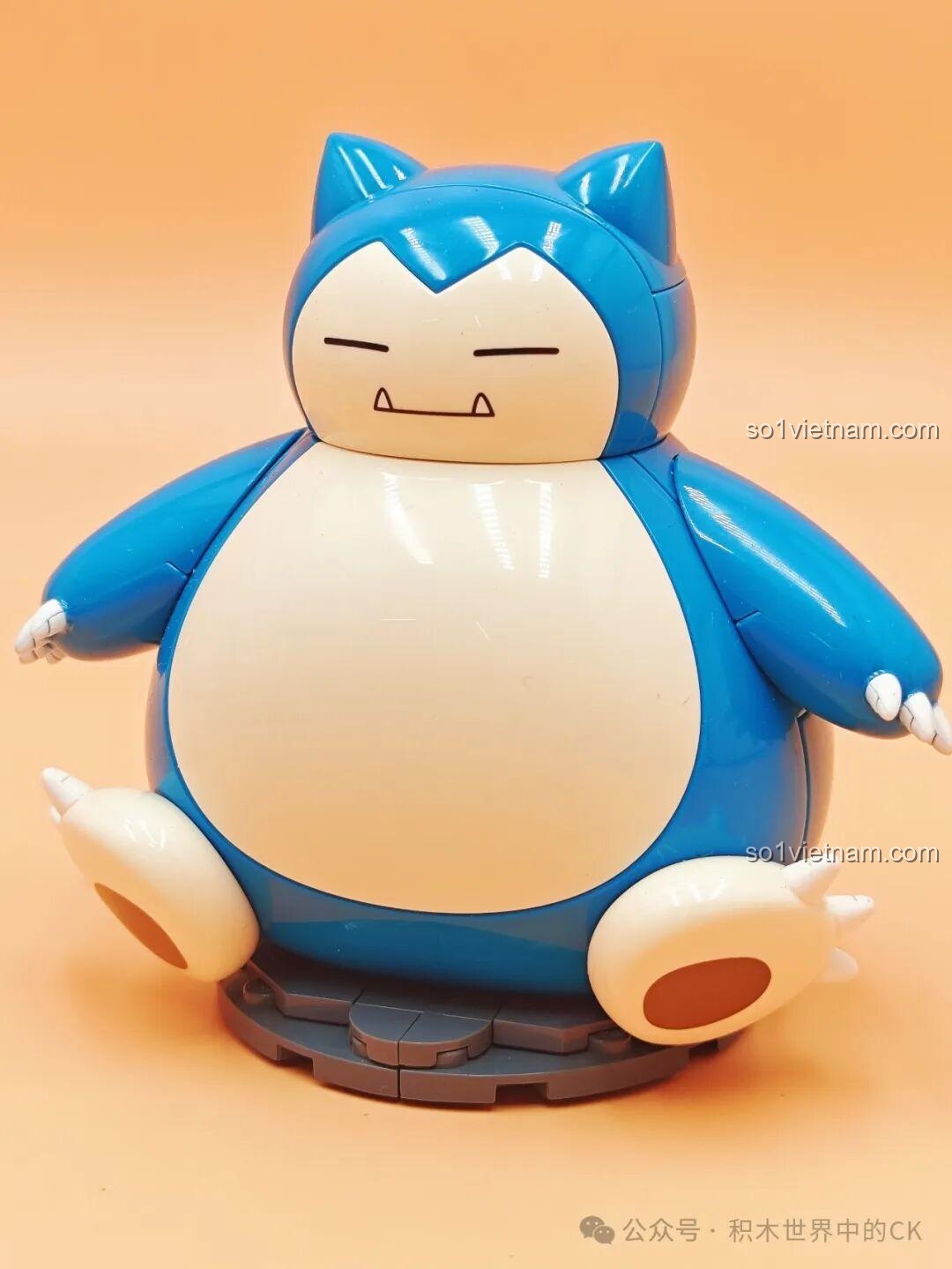 Bộ lắp ghép Pokemon Piplup K20232 và các nhân vật Pokemon trên hộp