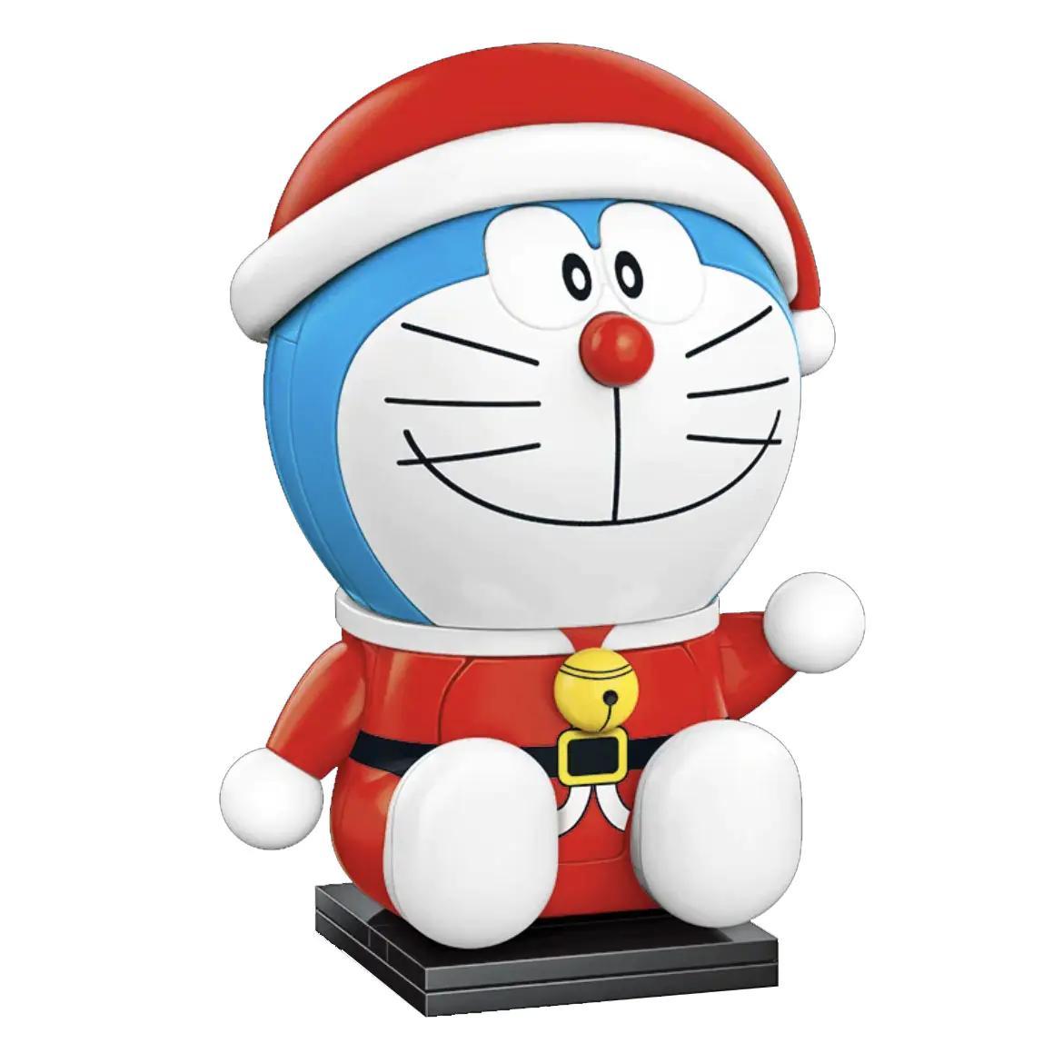 Bộ lắp ghép Doraemon Giáng Sinh Keeppley K20414, mô hình Doraemon mũ Noel dễ thương, đồ chơi mô hình cho bé 6 tuổi, giá tốt.