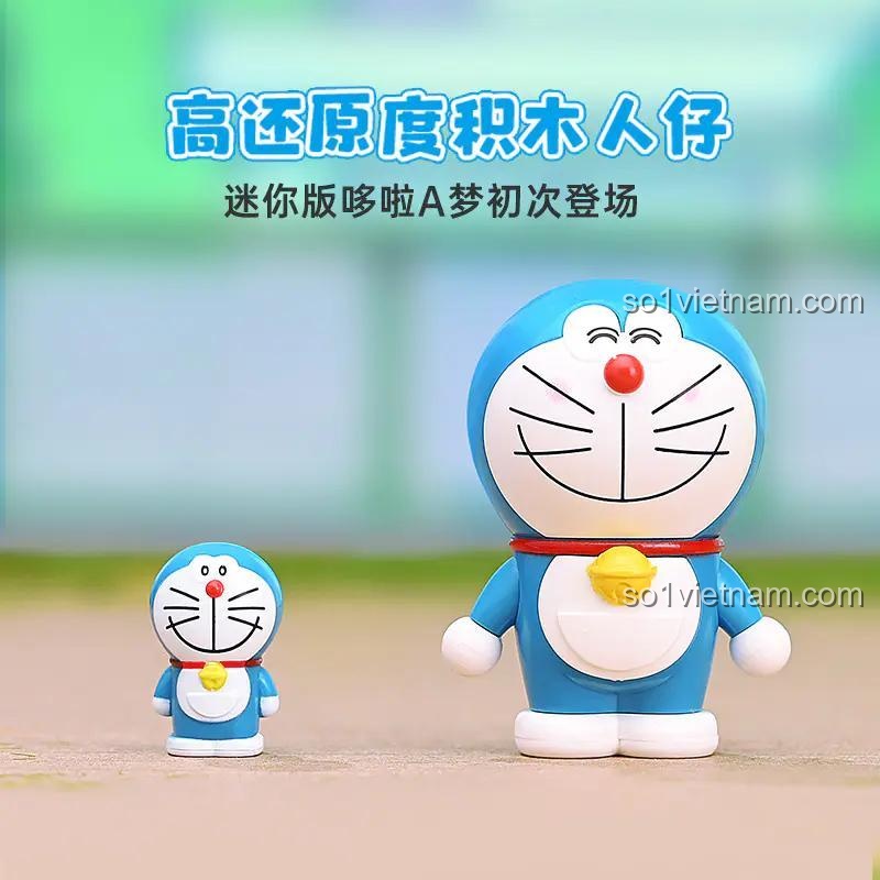 Minifigure Doraemon lớn và nhỏ Keeppley K20417