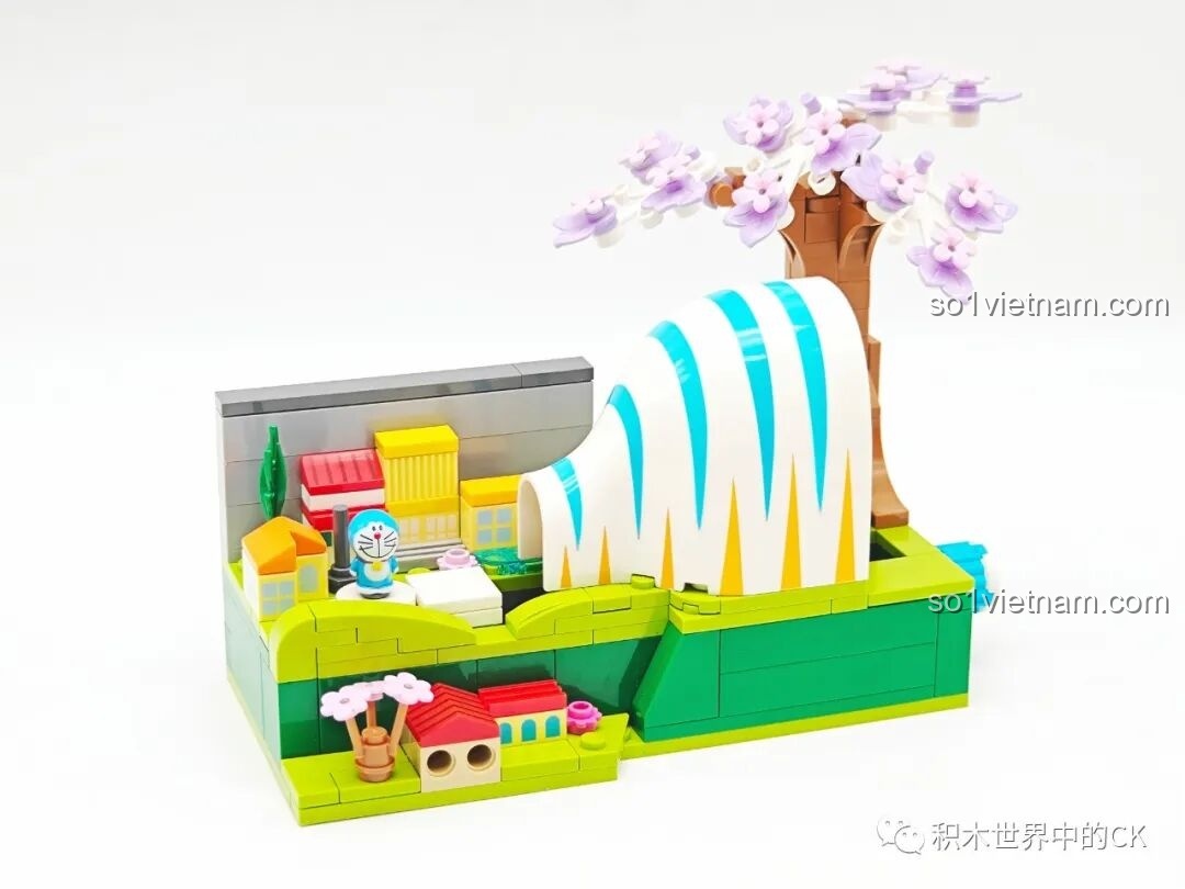 Thành phẩm Keeppley K20417 Doraemon Đường hầm Phóng to Thu nhỏ