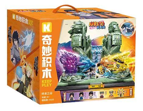 Hộp bộ lắp ghép Keeppley K20527 Naruto Shippuden: Thung lũng Cuối cùng