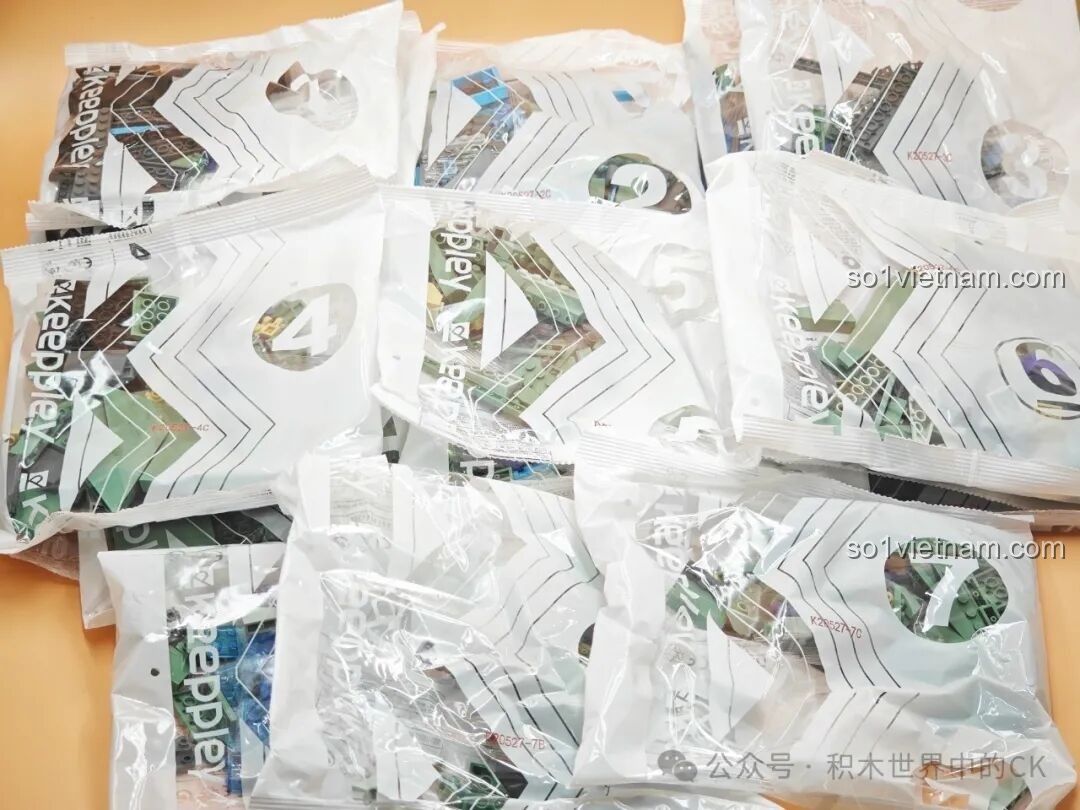 Các túi mảnh ghép bộ Keeppley K20527 Naruto Thung Lũng Cuối Cùng