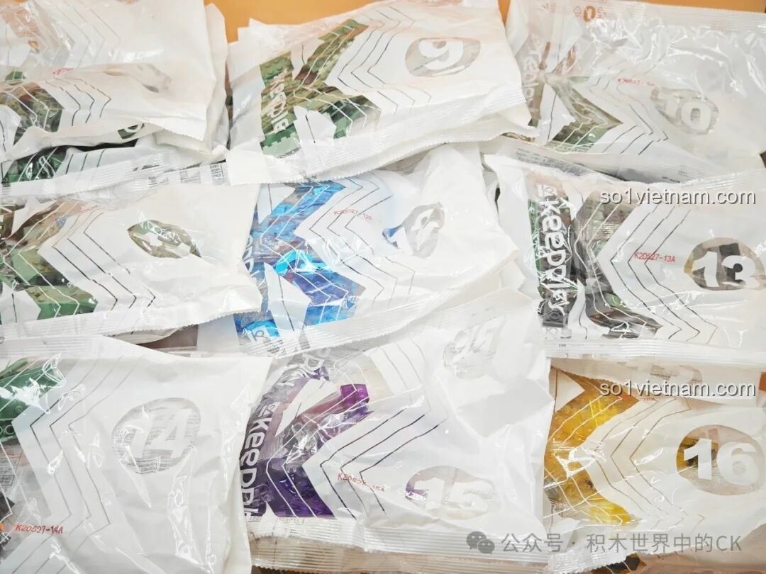 Các túi mảnh ghép bộ Keeppley K20527 Naruto Thung Lũng Cuối Cùng