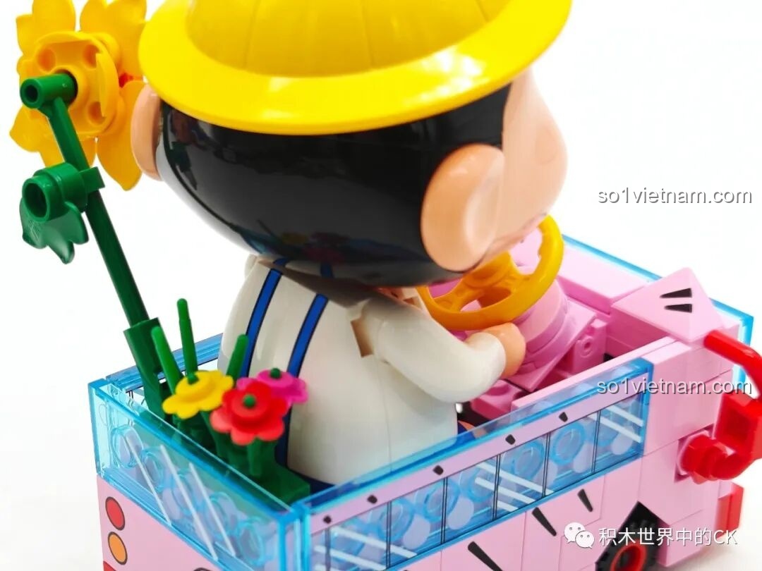 Cận cảnh các mẫu xe Shin-chan của Keeppley nhìn từ phía trước