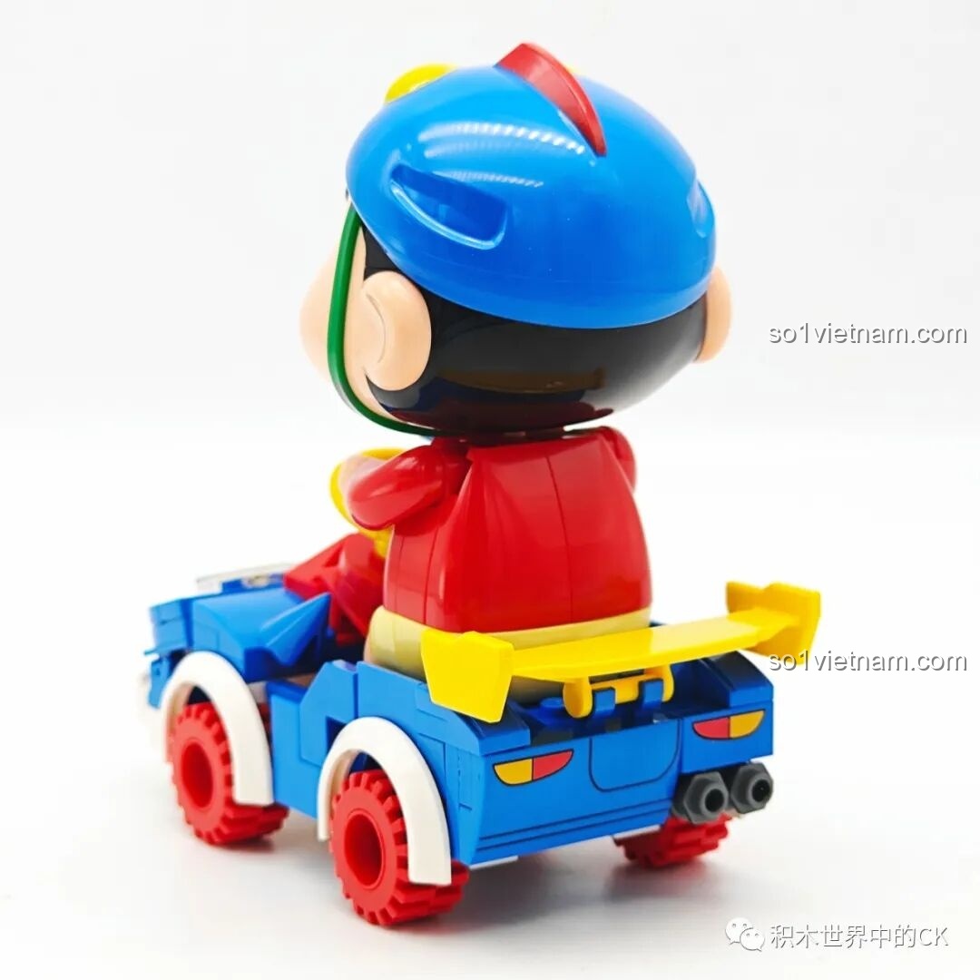 Mở hộp Keeppley K20620 Shin-chan Bus