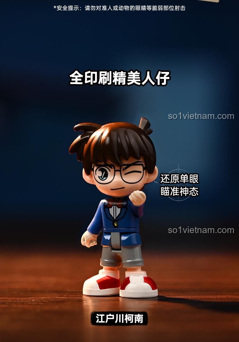 Hướng dẫn lắp ráp mô hình đồng hồ gây mê Conan K20711