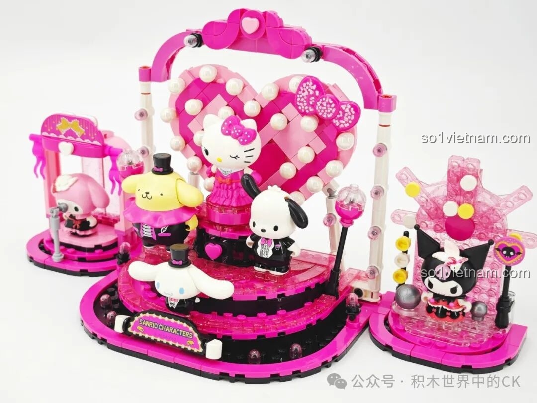 Trang trí sân khấu bộ K20850 Keeppley Sanrio Broadway