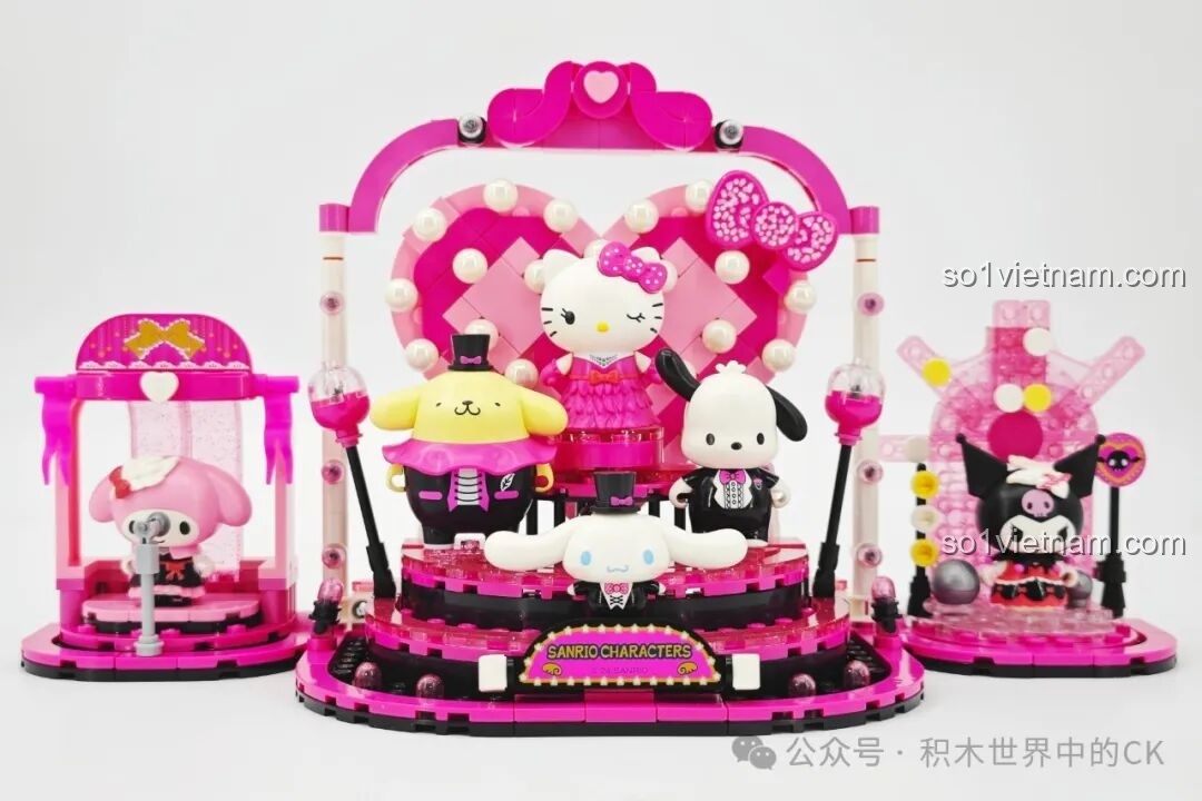 Cấu trúc sân khấu bộ K20850 Keeppley Sanrio Broadway
